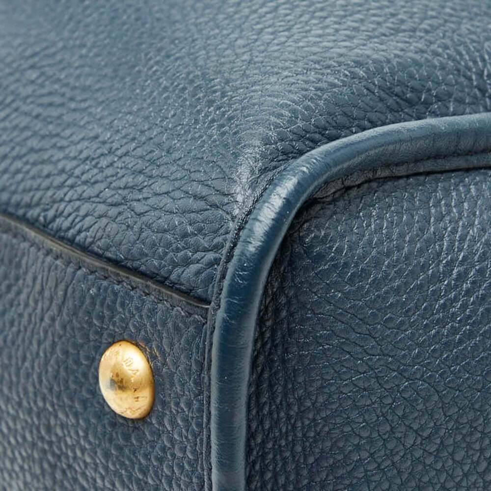 PRADA Black Leather Shoulder Bag - Picture 6 of 12